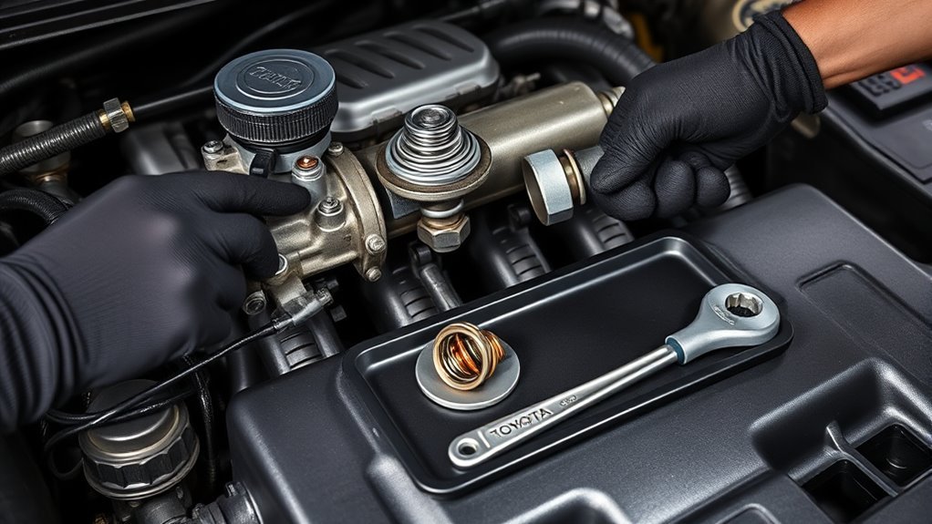 replace tacoma thermostat efficiently