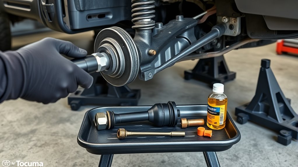 replace tacoma tie rods