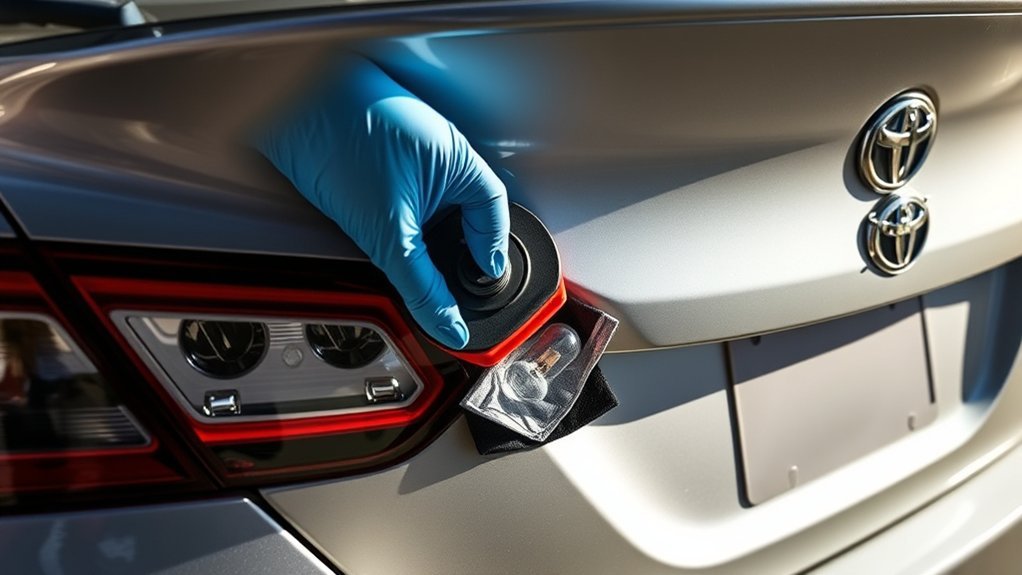 replace toyota camry bulb