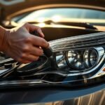 replace toyota camry headlight bulb