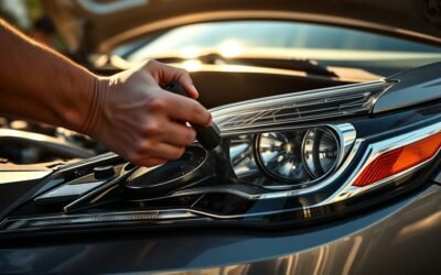 replace toyota camry headlight bulb