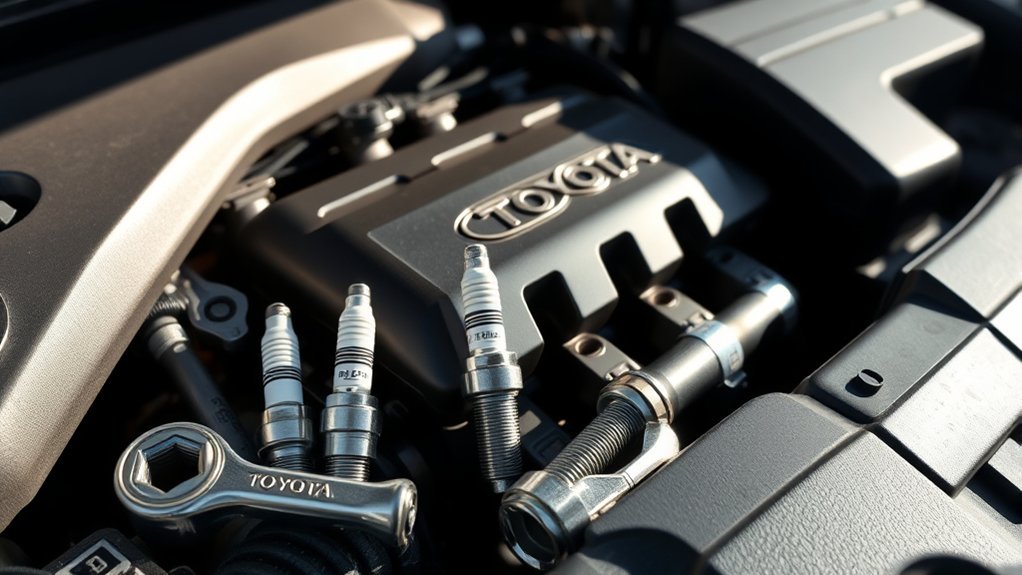 replace toyota camry spark plugs