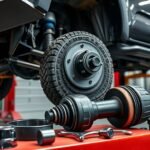 replace toyota tacoma axle