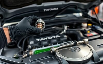 replace toyota tacoma thermostat