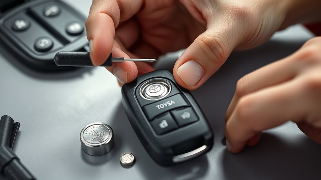 replace toyota tundra key fob