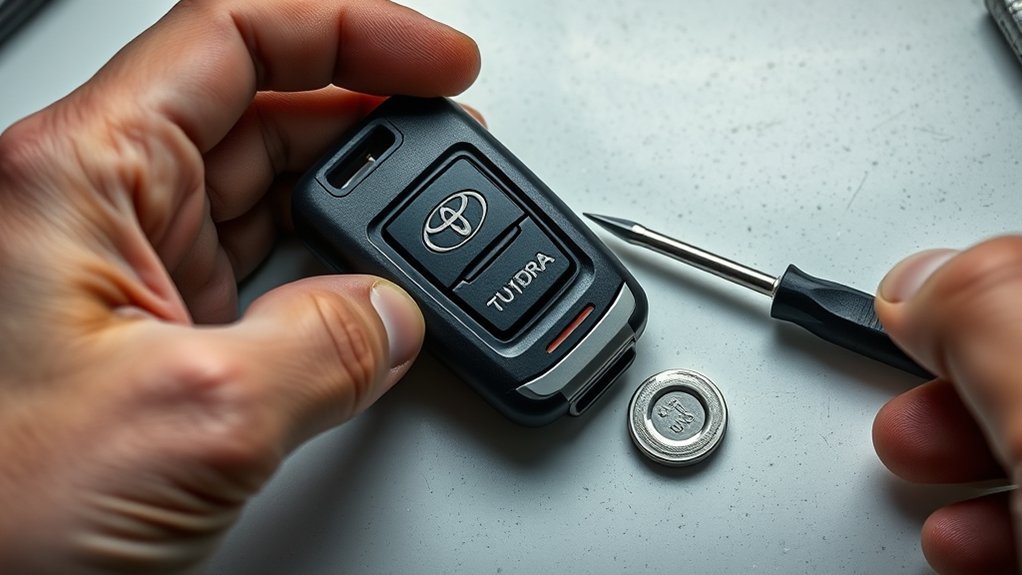 replace tundra key fob