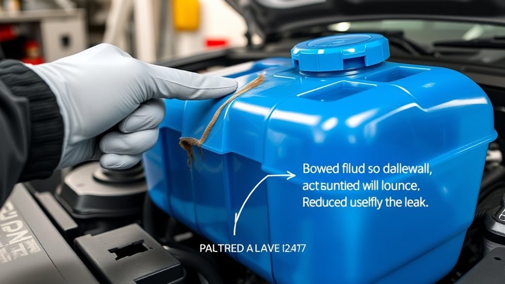 reservoir cracks reduce capacity