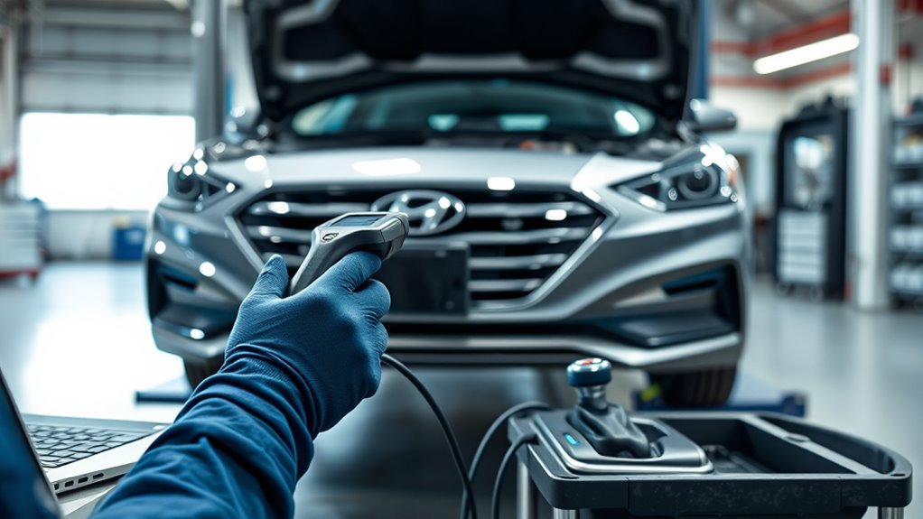Hyundai Sonata transmission adaptation reset and relearn process