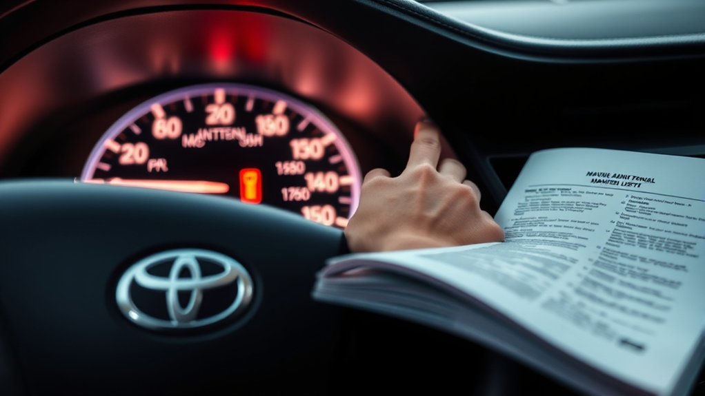 resetting maintenance light issues