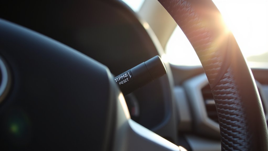 resetting tpms on tacoma