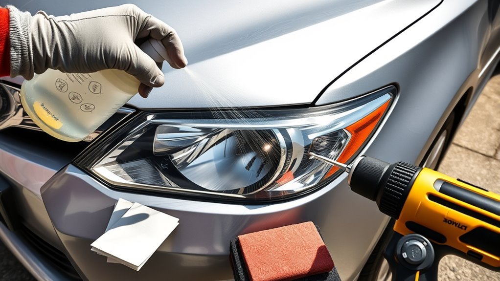 restore toyota camry headlights