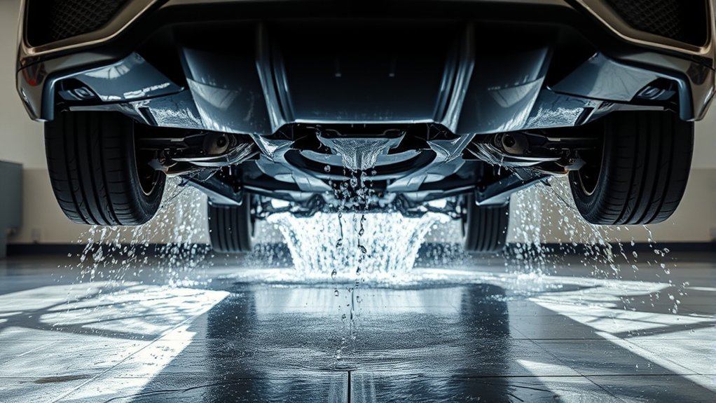 rinse undercarriage to prevent rust