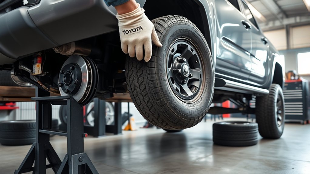 rotate tacoma tires regularly