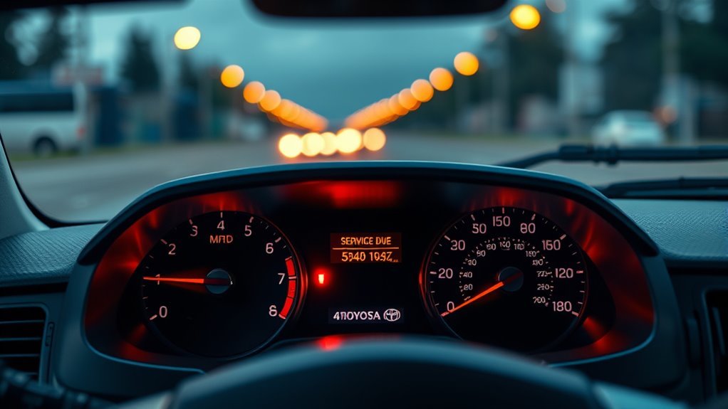 routine service mileage reminder