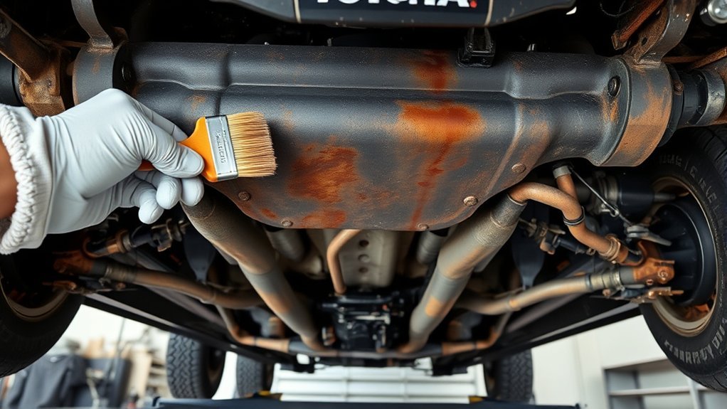 rust inspection and touch ups