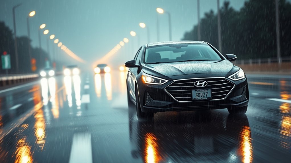 safe driving in rain