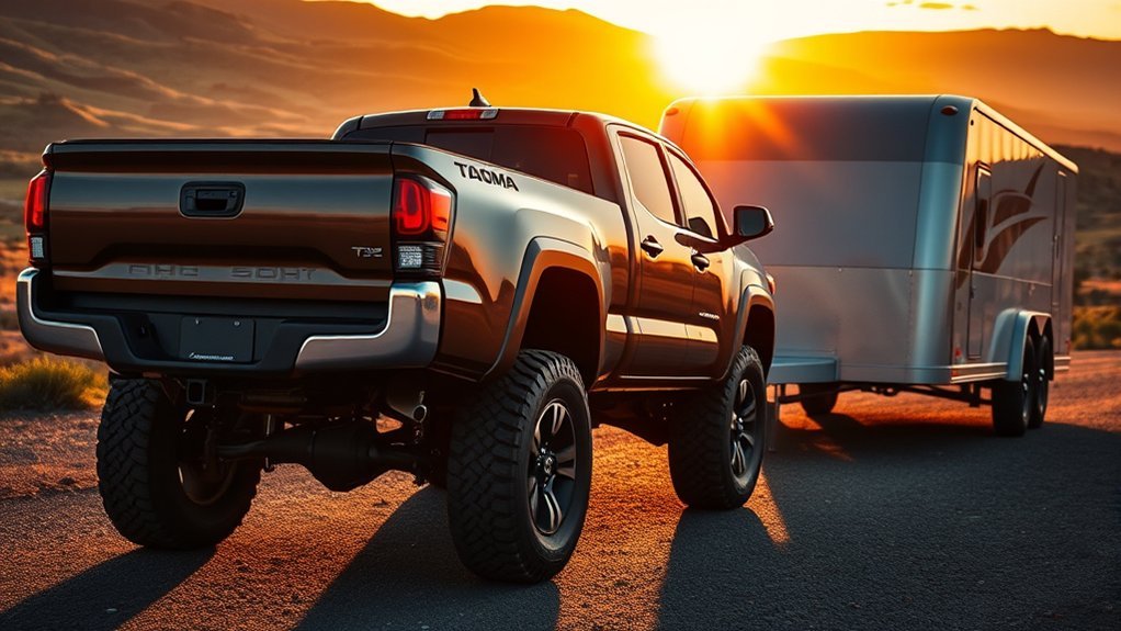 safe towing with tacoma