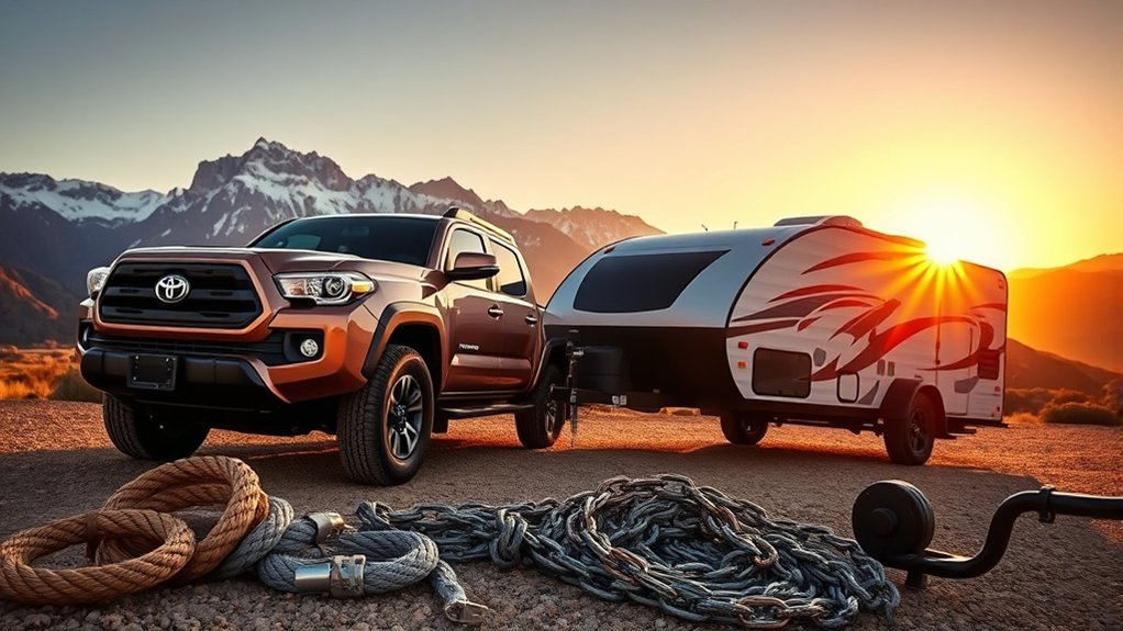 safe towing with tacoma