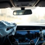 safely clean camry touchscreen