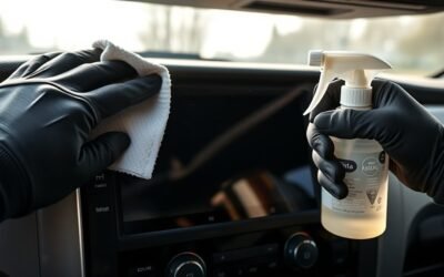 safely clean tundra touchscreen