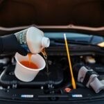 safely top off engine oil