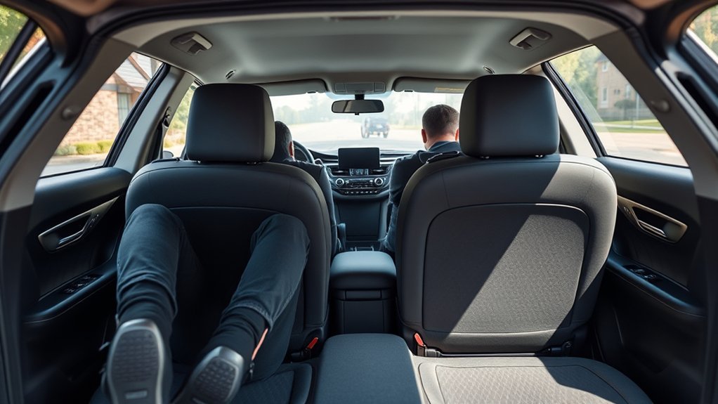 seat position affects space