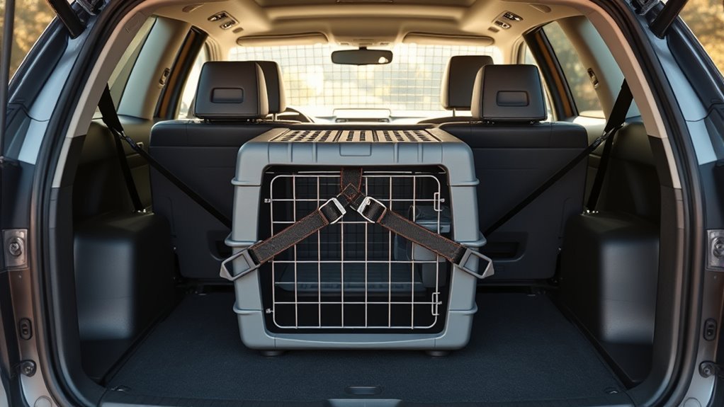 secure crate for safety