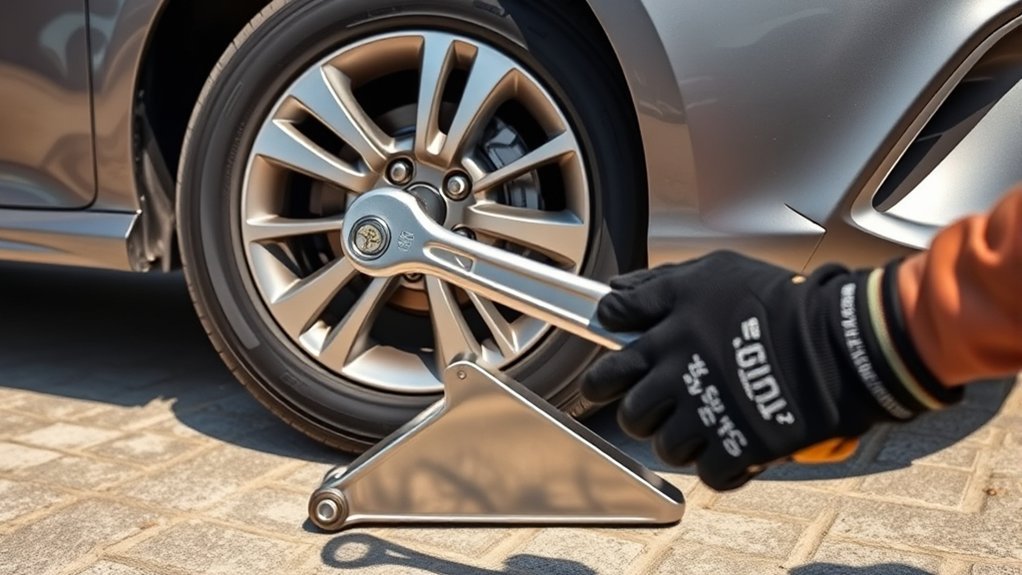 securely remove tire safely