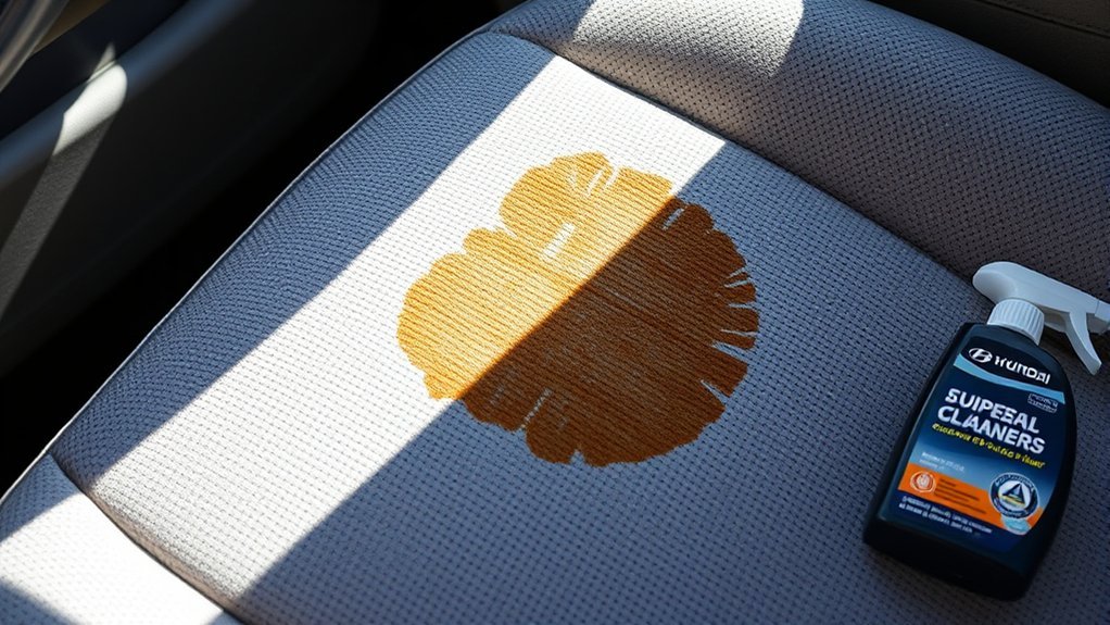professional Hyundai Sonata upholstery cleaning for severe stains
