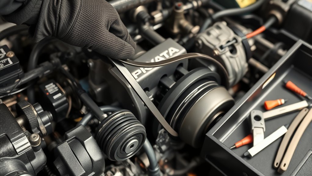 serpentine belt installation issues