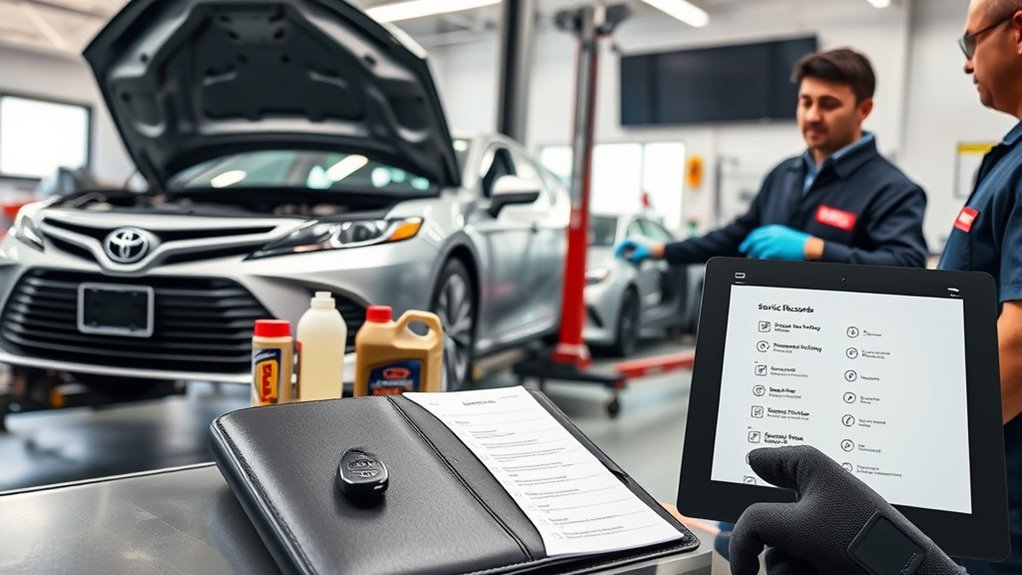 service checklist and documentation