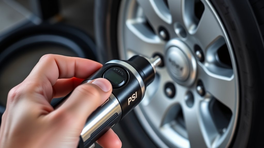 setting tire inflator psi