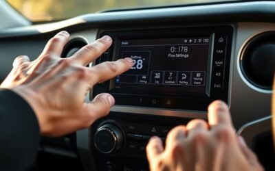 setting toyota tundra clock