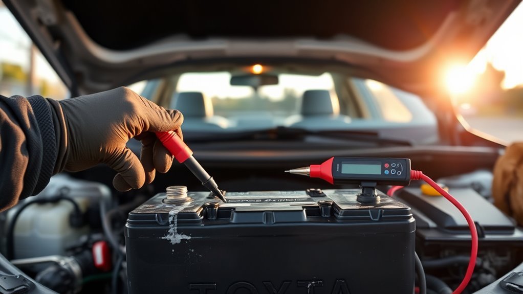 signs of battery failure