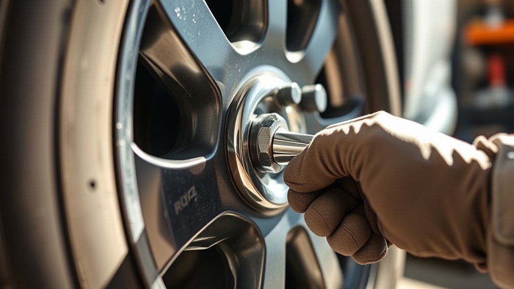 signs of loose lug nuts