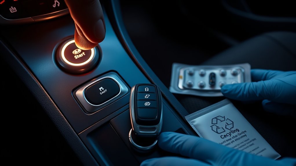 smart key battery maintenance