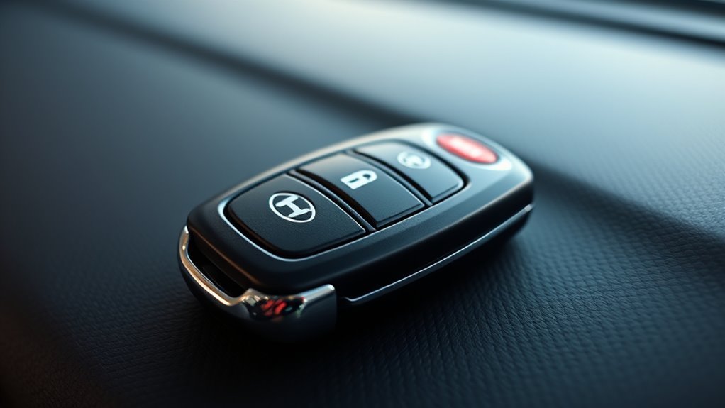 sonata key fob functions