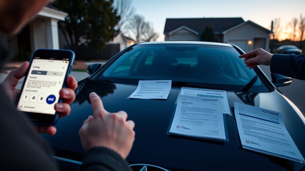 Sonata recall paperwork and reimbursement receipts