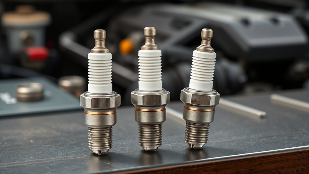 spark plug material matters