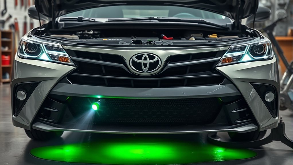 spotting coolant leaks easily