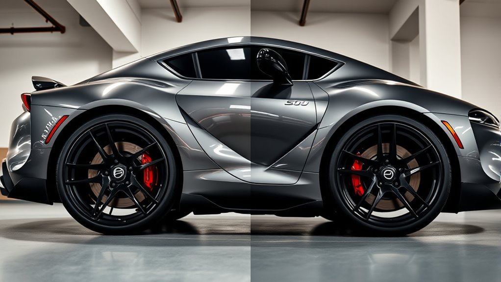 square setup enhances handling