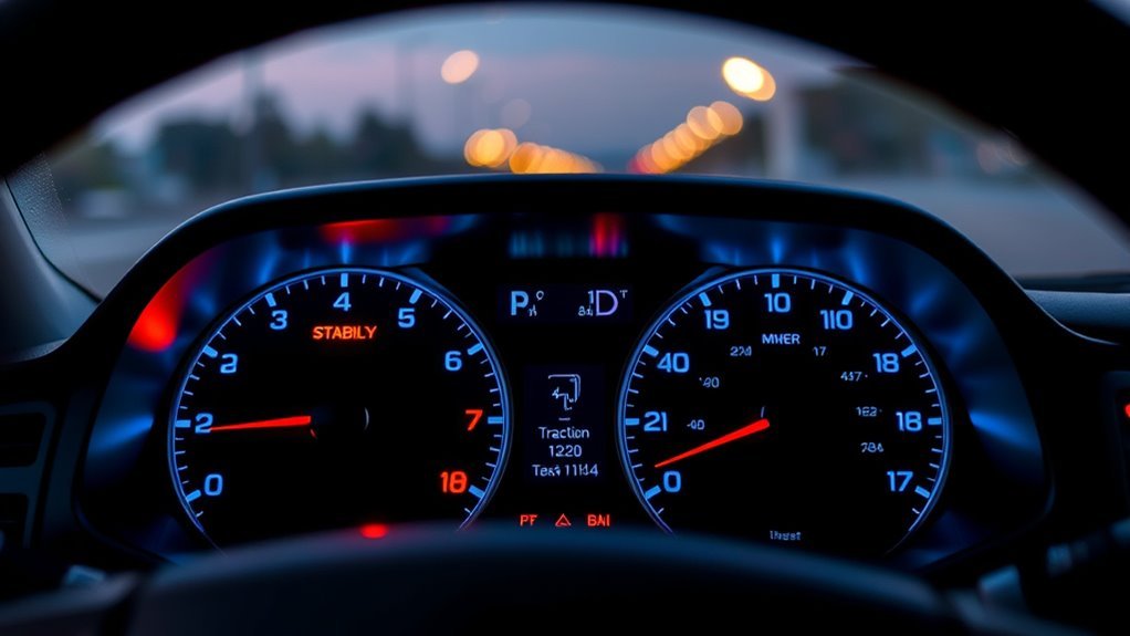 stability and traction warning
