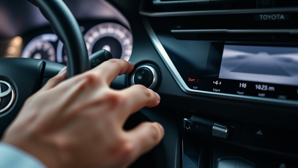 start camry without key