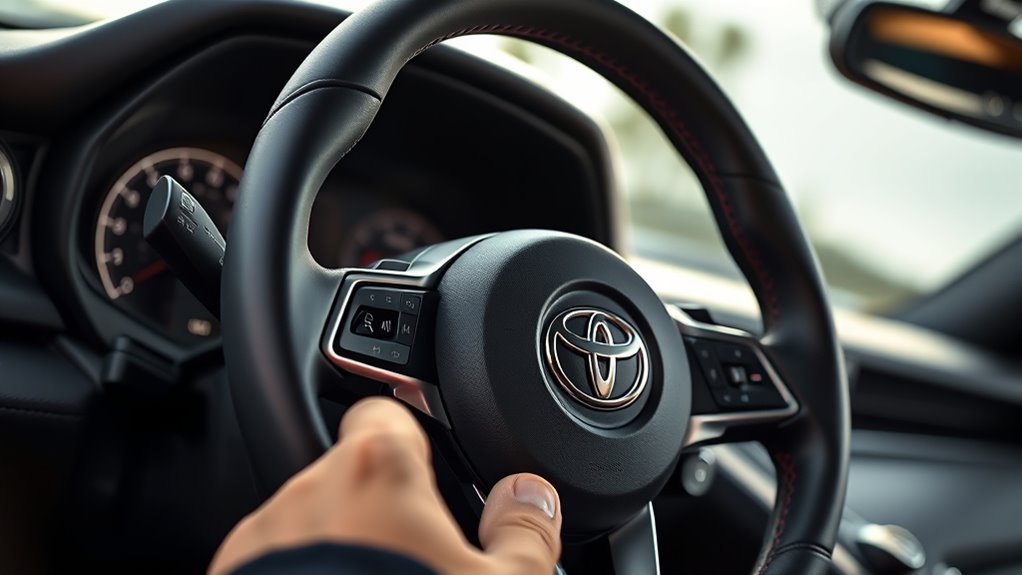 steering wheel adjustment limits