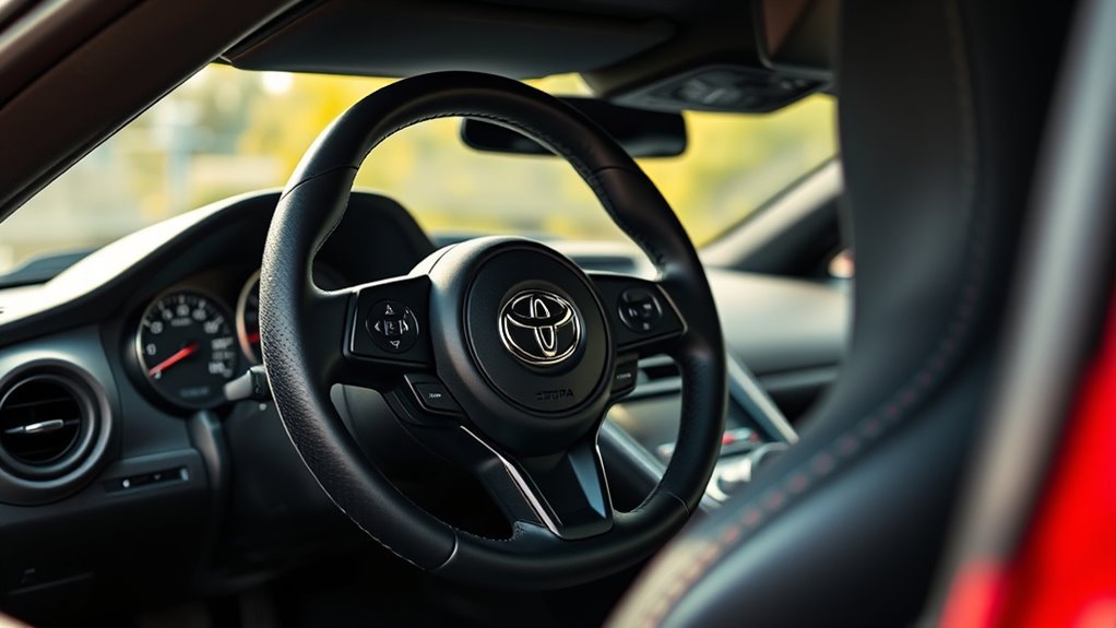 steering wheel adjustment range