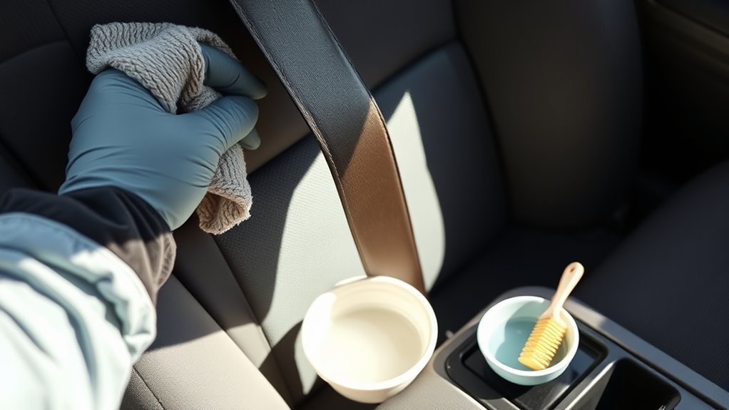 sticky seat belt issues