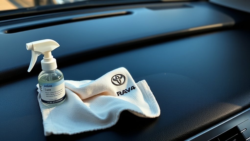streak free rav4 plastic cleaning