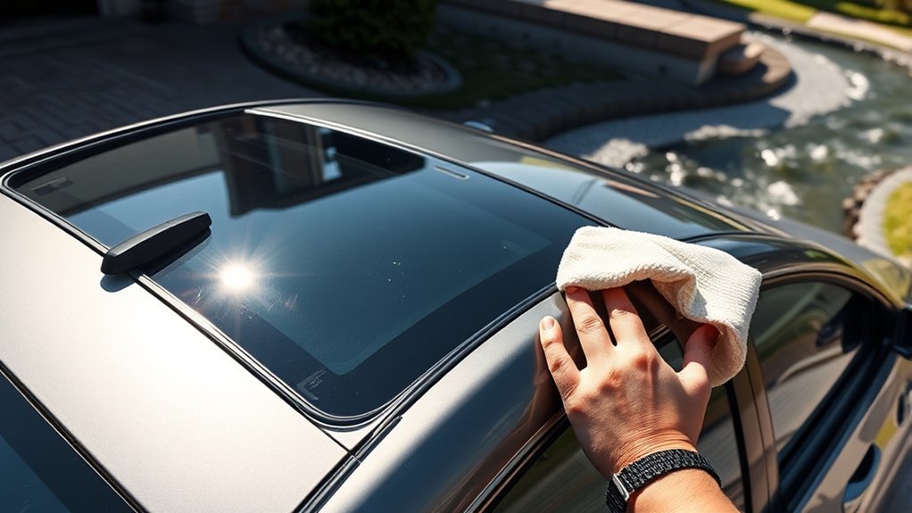 Sunroof drain maintenance tools for clearing a clogged Sonata drain tube