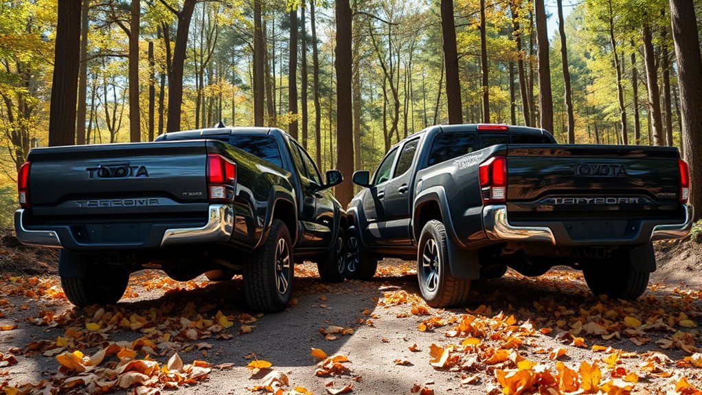 tacoma bed size comparison