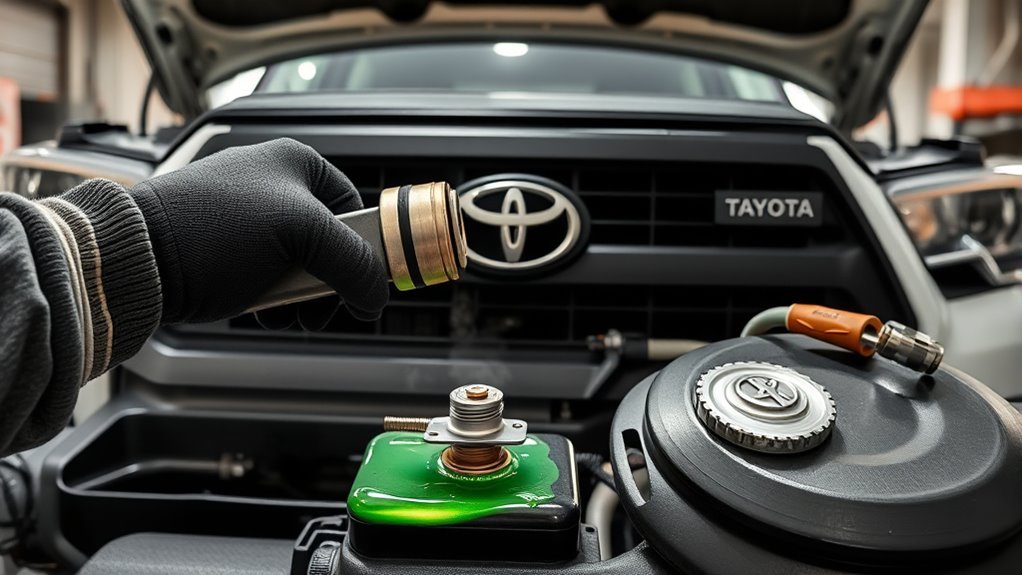 tacoma coolant leak repair